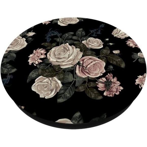 PopSockets Blush Toned Rustic Flowers Seamless Pattern Cute Swappable PopGrip - Picture 2 of 8